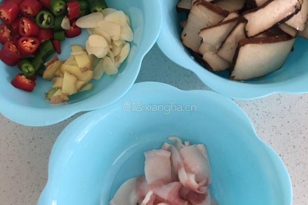 香煎豆干的做法图解2