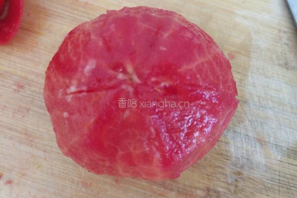西红柿玫瑰花的做法图解5