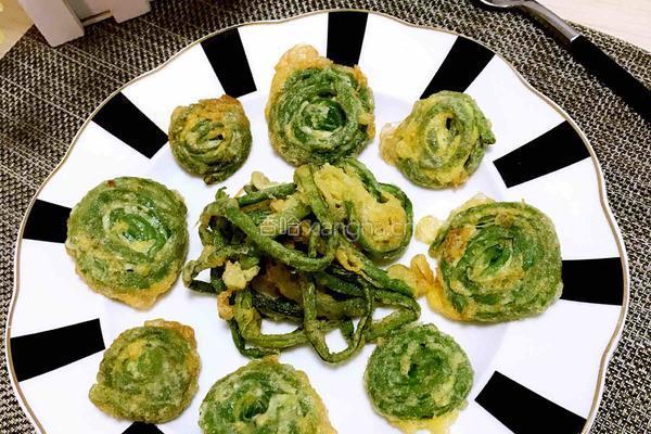 香酥椒盐豇豆的做法图解7