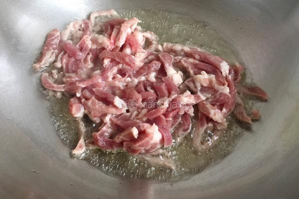 彩椒胡萝卜肉丝盖饭的做法图解4