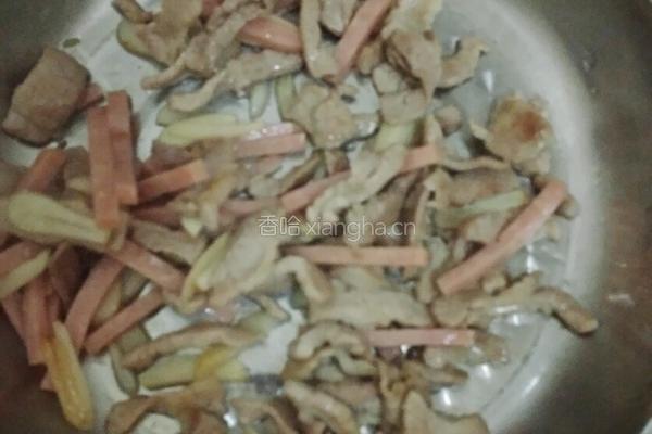 榨菜肉丝的做法图解3