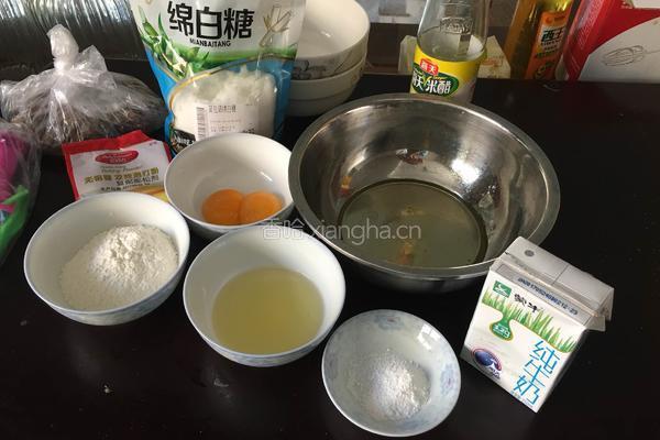 6寸戚风蛋糕的做法图解1