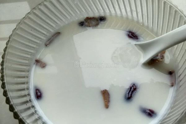 红枣牛奶粥的做法图解7