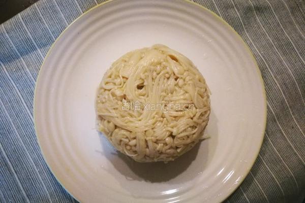 凉拌金针菇的做法图解5