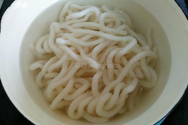 彩椒肉丝炒乌冬的做法图解4