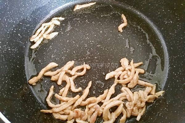 彩椒肉丝炒乌冬的做法图解6