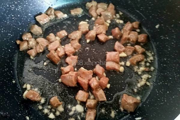 彩椒牛肉丁的做法图解8