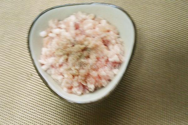 菠菜肉末杂菇粥的做法图解5