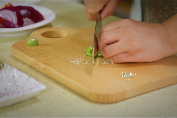 韩式辣白菜五花肉的做法图解4