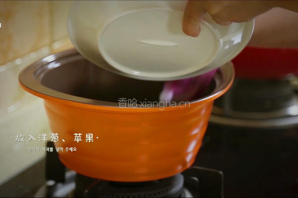 韩式辣白菜五花肉的做法图解6