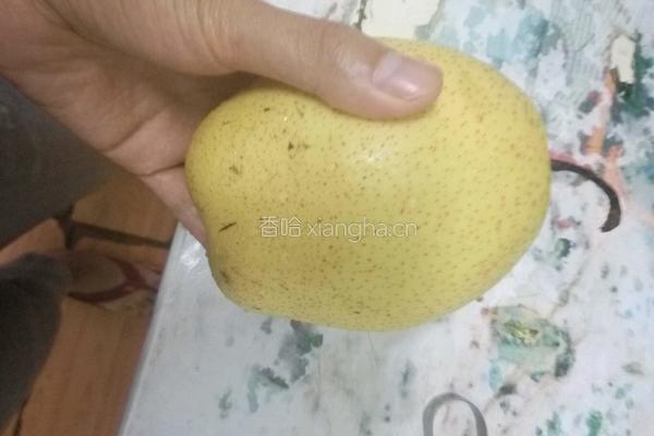雪梨奶昔的做法图解1