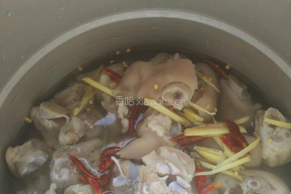 红烧猪脚的做法图解2
