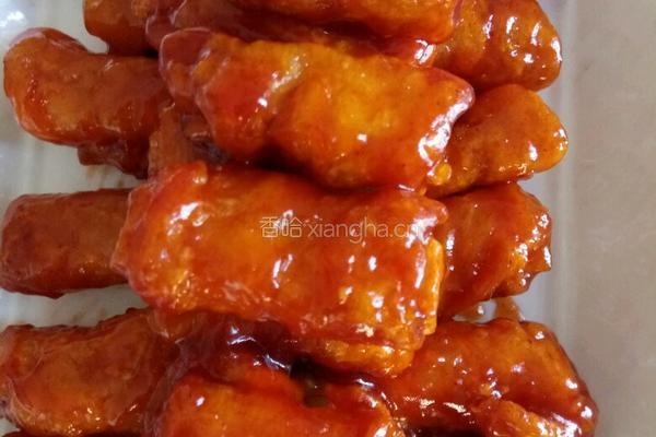 糖醋鸡肉卷的做法图解8