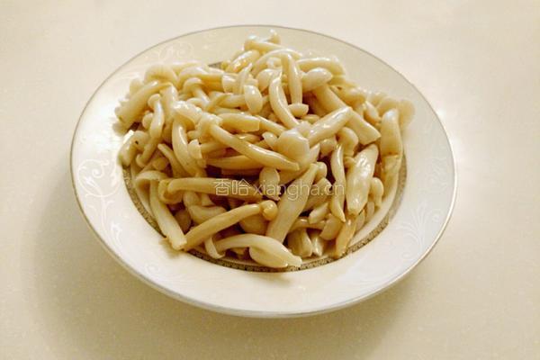 凉拌白玉菇的做法图解9