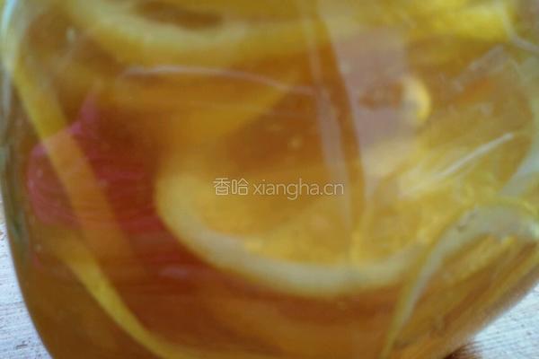 柠檬蜂蜜茶的做法图解1