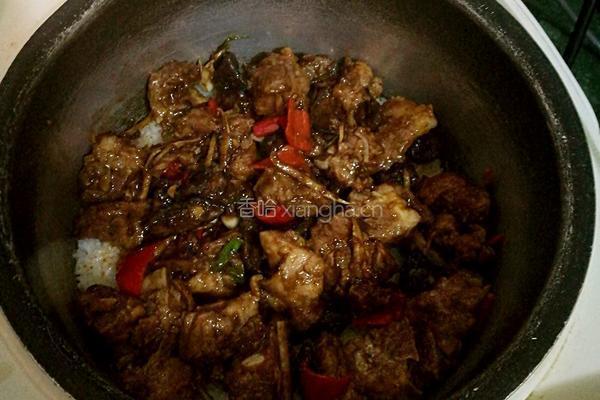 电饭煲蒸排骨饭的做法图解6