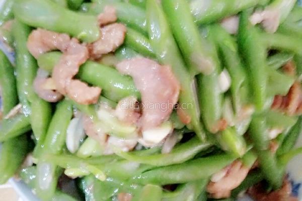 四季豆炒肉的做法图解8