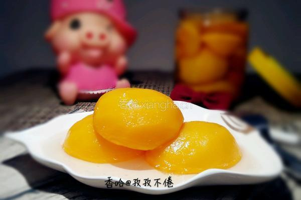 黄桃罐头的做法图解11