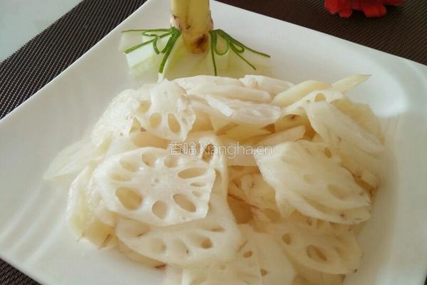 凉拌藕带的做法图解5