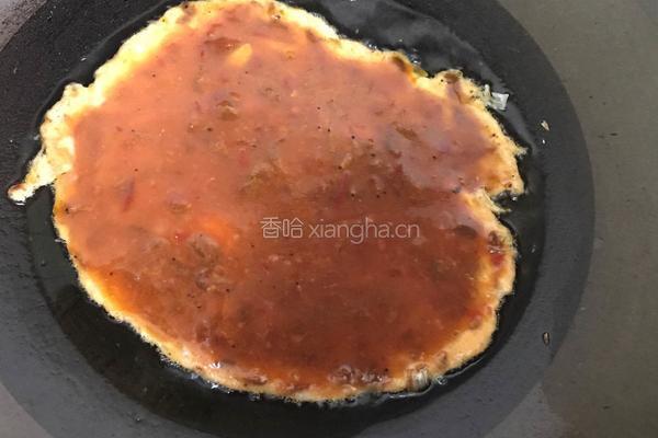 虾酱鸡蛋炒娃娃菜的做法图解4