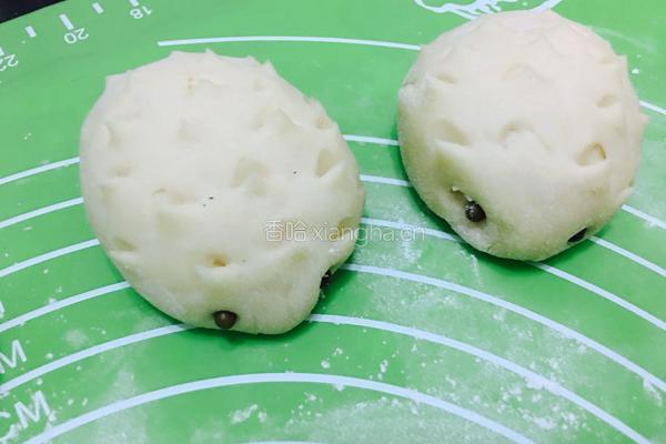 刺猬小面包的做法图解9