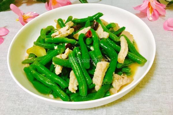 四季豆炒肉丝的做法图解13