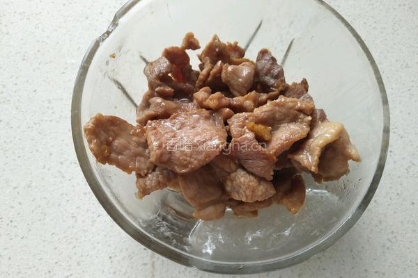 杏鲍菇炒肉片的做法图解9