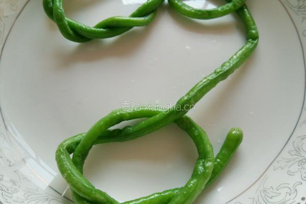 豆角酿肉的做法图解3