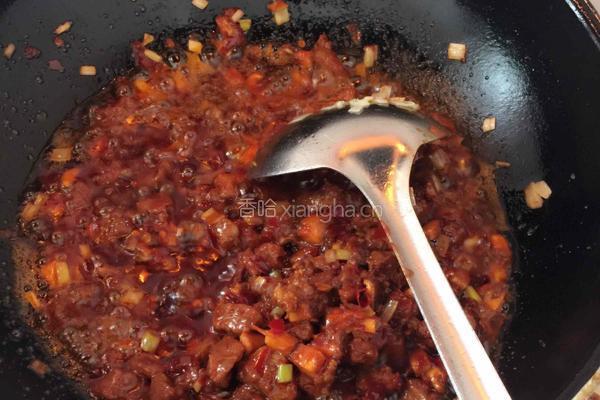 香辣香菇牛肉酱的做法图解9