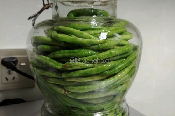 自制酸豇豆的做法图解3