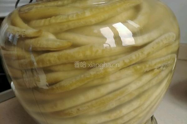 自制酸豇豆的做法图解4