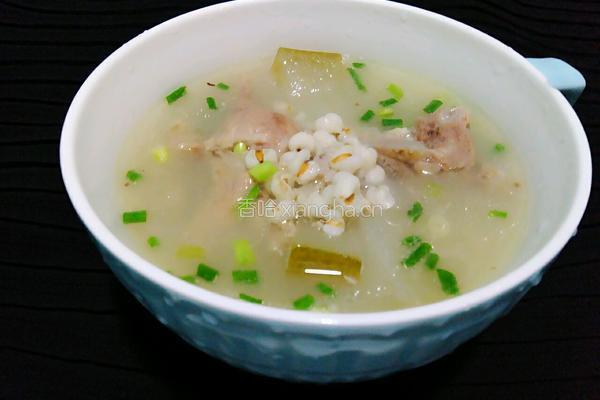 筒子骨薏米冬瓜汤的做法图解7