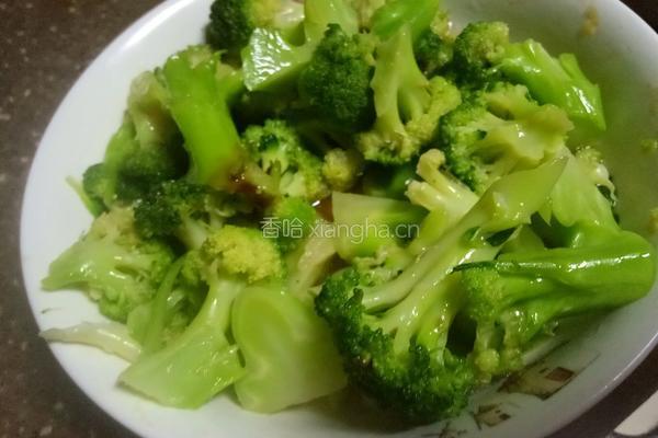 凉拌西蓝花的做法图解8