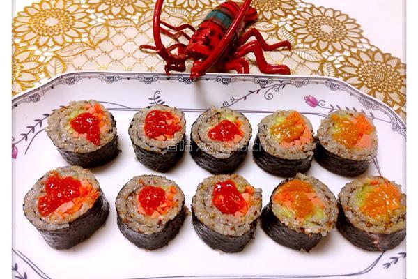 蔬菜火腿寿司的做法图解8