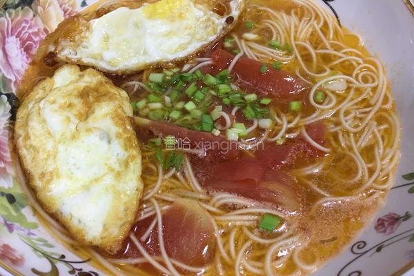 西红柿鸡蛋面