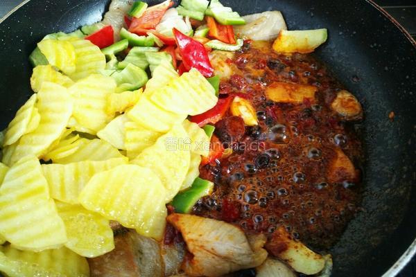 回锅土豆肉片的做法图解9