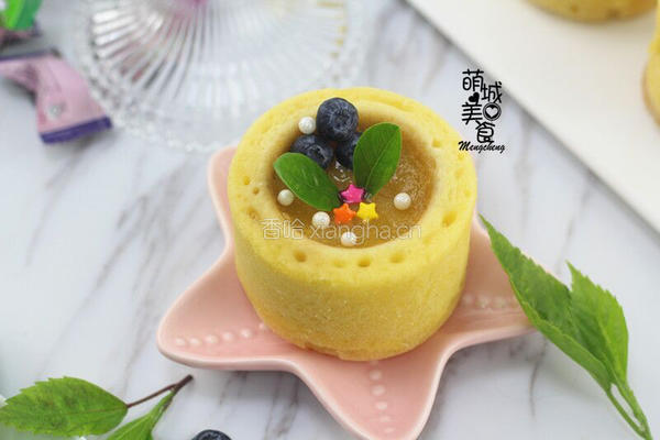 好玩好吃~布丁蛋糕的做法图解12