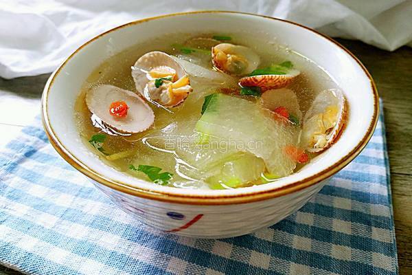 花甲冬瓜汤的做法图解8