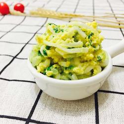蛋黄银丝面的做法[图]