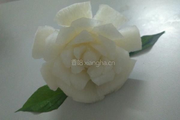 简雕玫瑰花的做法图解12