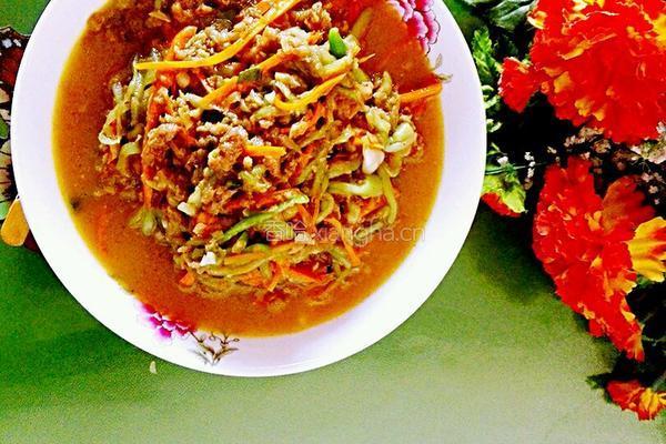 丝瓜肉末的做法图解7