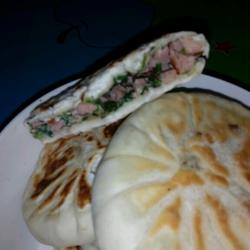 培根韭菜饼的做法[图]