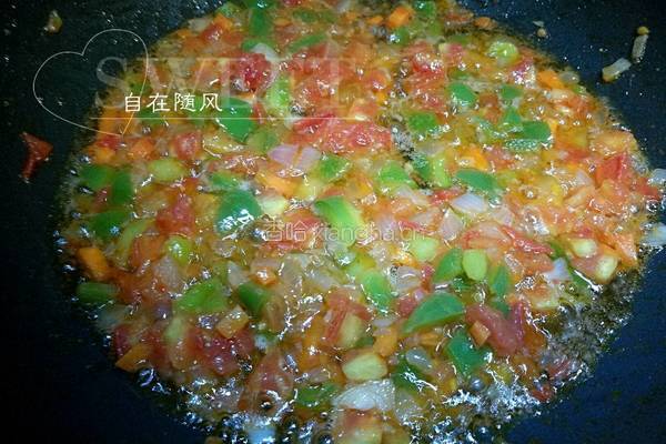 西班牙炒鸡蛋的做法图解5