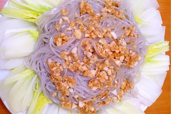 蒜蓉粉丝娃娃菜的做法图解16