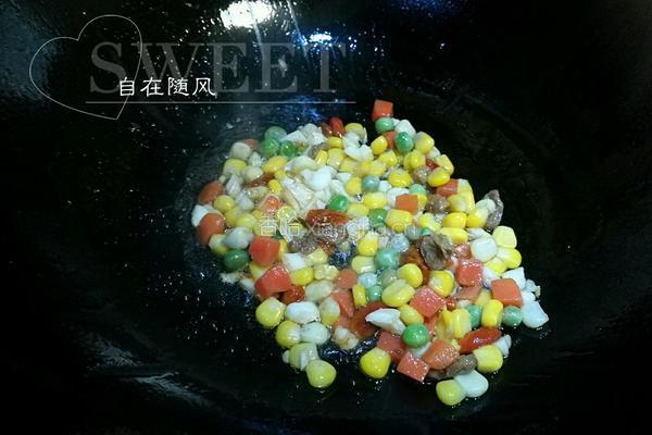 素彩同心的做法图解4