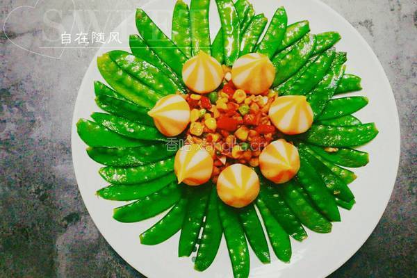 素彩同心的做法图解7