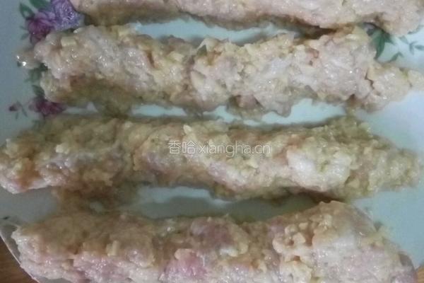 猪肉肠的做法图解8
