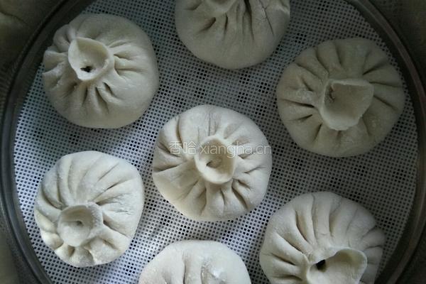 葱香肉包的做法图解13