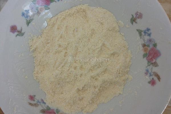 牛奶鸡蛋玉米饼的做法图解2