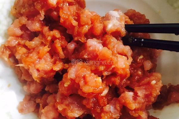 肉末粉条的做法图解3